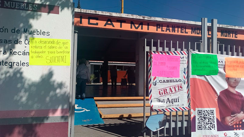 Trabajadores del Icatmi se manifiestan, piden revisión contractual justa
