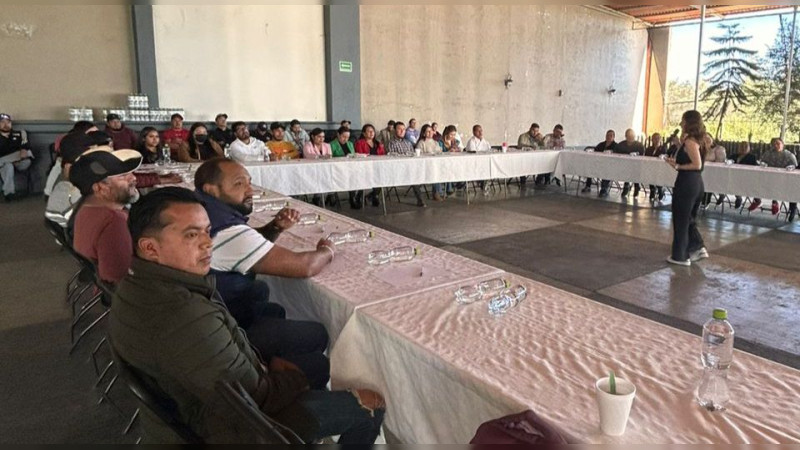 Diputada Brissa Arroyo lleva el Parlamento Abierto hasta la Meseta Purépecha