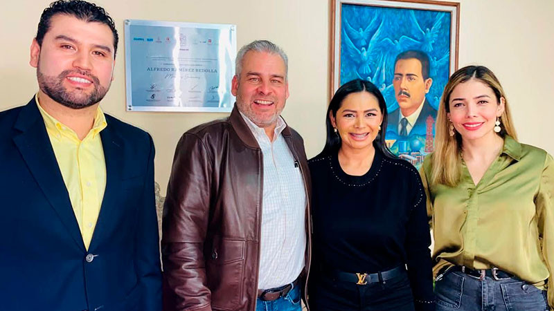 GPPRD y titular del Ejecutivo apuestan al desarrollo de Michoacán 