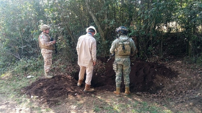 Marina y Pemex localizan y deshabilitan 30 tomas clandestinas en Puebla 