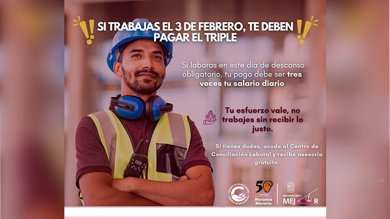¿Cuánto deben pagarte si trabajas en día festivo? El Centro de Conciliación Laboral te orienta 