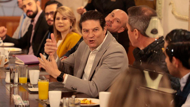 Alfonso Martínez y empresarios cierran filas por el desarrollo de Morelia 