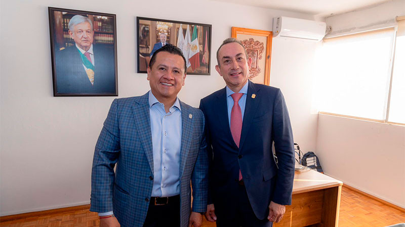 Trabajo coordinado por los migrantes, labor esencial del Gobierno de Michoacán: Torres Piña 