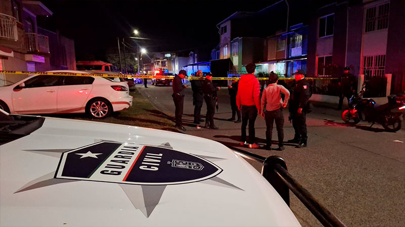 Balean a un individuo en Uruapan, Michoacán, está herido 