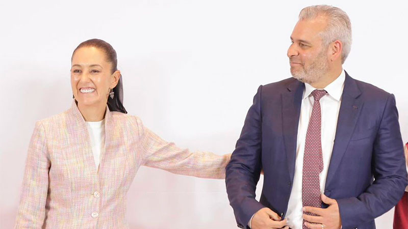 Respalda Bedolla iniciativas de Sheinbaum para prohibir la reelección y nepotismo 