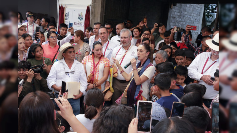 En comunidad con autogobierno arranca primera Tienda Bienestar nacional: Bedolla