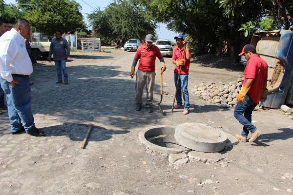 Invierte Capama en obras de alcantarillado y agua potable 