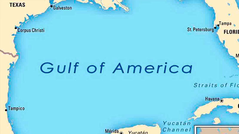 En EU, Google Maps actualiza el nombre del Golfo de México a "Golfo de América" 