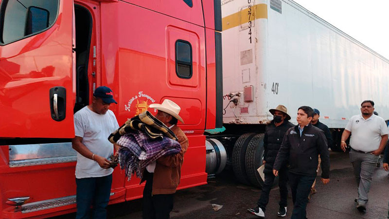 Libre la circulación en región Los Reyes-Zamora: Segob 