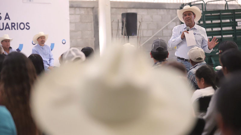 Entrega SEDEA apoyos con valor de 2.7 mdp en Peñamiller, Querétaro 