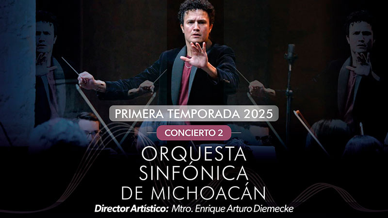Este 14 de febrero regala una experiencia musical inolvidable con la Orquesta Sinfónica de Michoacán 