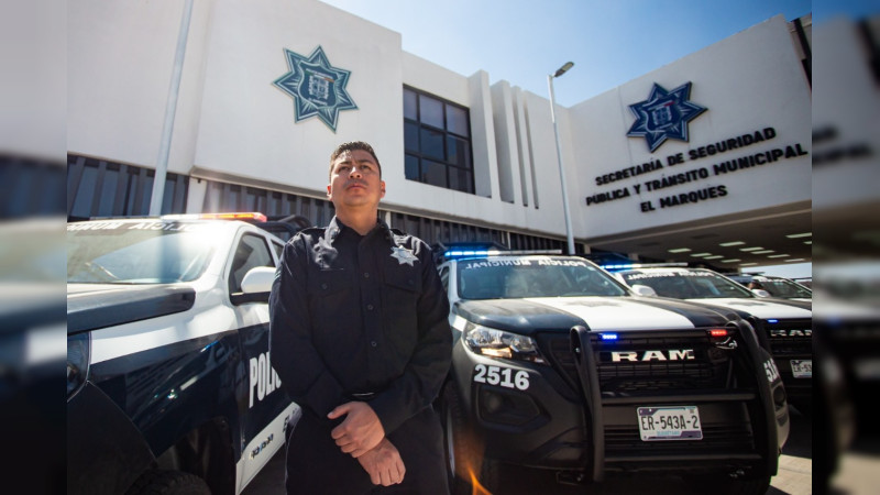 Entregan patrullas, drones y equipo de radiocomunicación a policía municipal de El Marqués, Querétaro 