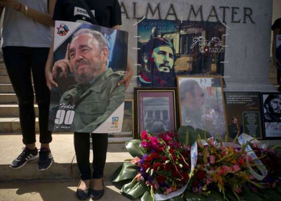 Este lunes inicia el funeral de Fidel Castro 
