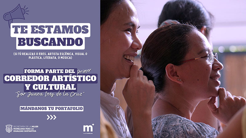 Semmujeris abre convocatoria al primer Corredor Cultural y Artístico “Sor Juana Inés de la Cruz” 