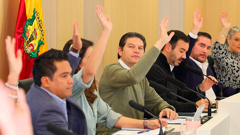 Rinden protesta nuevos jefe y jefa de tenencia de Santa María y Tacícuaro de Morelia, Michoacán 