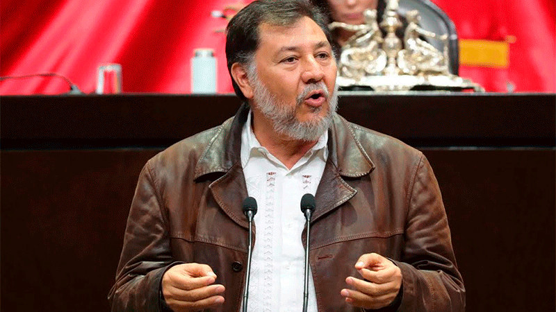 Noroña anuncia que se afiliará a Morena, tras años de no militar en ningún partido 