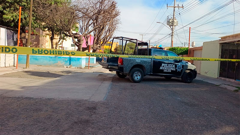 En ataque armado, matan a un hombre y dejan a otro herido en Celaya, Guanajuato  