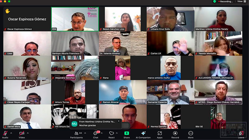 Fundamental el papel de colegios y barras de abogados en el Proceso Electoral Judicial de Michoacán 