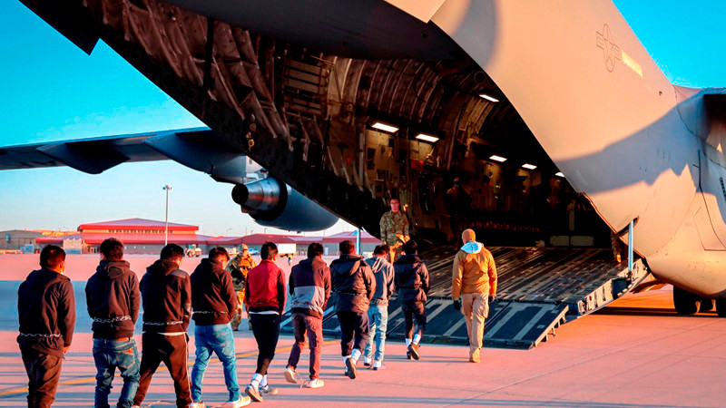 México ha recibido a más de 13 mil deportados desde inicio de gobierno de Trump 