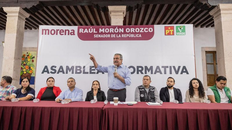 Por la unidad y en respaldo a Claudia Sheinbaum, recorreré Michoacán: Morón 