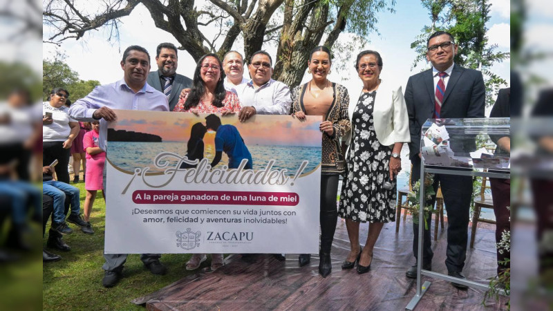 En Zacapu celebran el amor y la unión con más de 92 bodas 