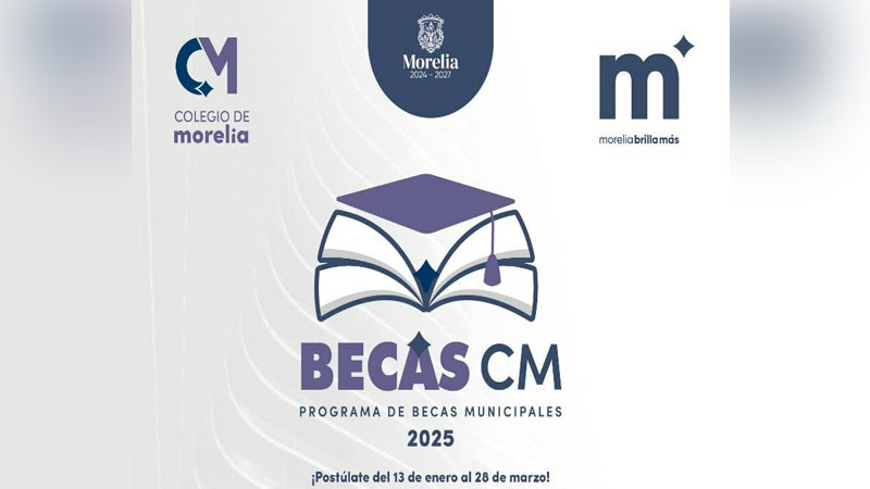 Abierta, convocatoria a Becas del Colegio de Morelia 