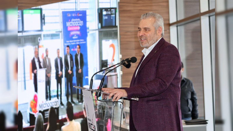 Directo y sin escalas; Michoacán, más conectado que nunca: Bedolla 