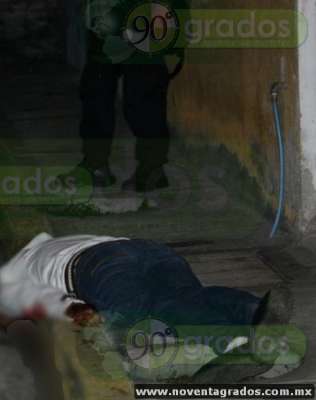 Asesinan a un hombre en Sahuayo, Michoacán  