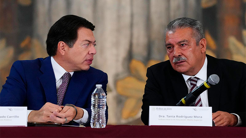 Convoca Morón a participar en foros para crear nueva Ley de Educación Media Superior 