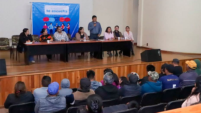 Acerca Gobierno de Quiroga sus servicios a San Jerónimo Purenchécuaro y Chupícuaro con el programa de Gobierno Itinerante 