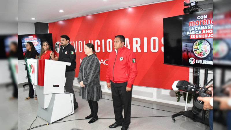 PRI Michoacán alza la voz en contra de políticas públicas regresivas de Morena 