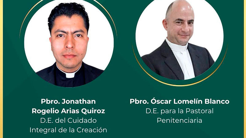 Nombramiento del presbítero Jonathan Rogelio Arias Quiroz promete Mayores beneficios ecológicos en Uruapan 