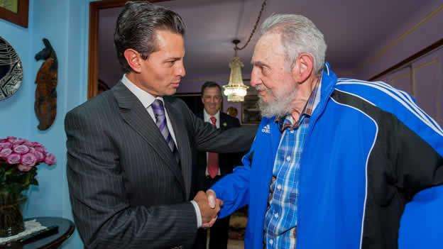 Peña Nieto asistirá a ceremonia luctuosa de Fidel Castro en Cuba 