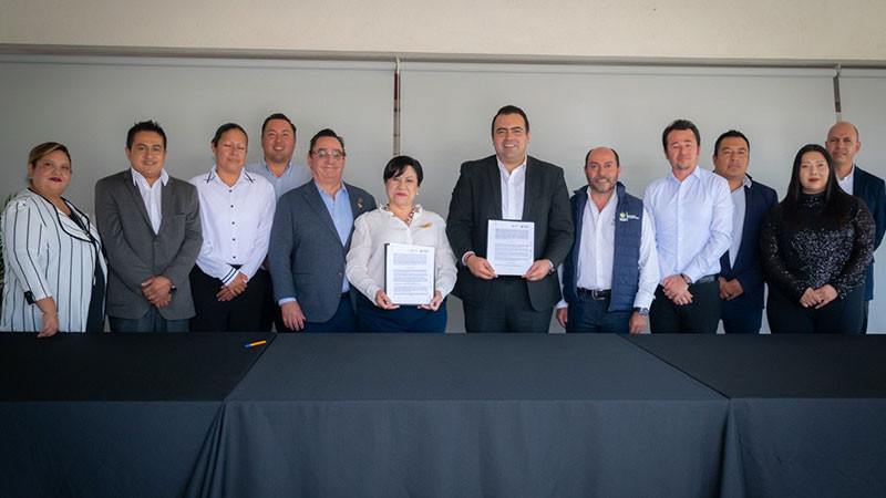 Signa SESA acuerdos de colaboración con el municipio queretano de Colón 