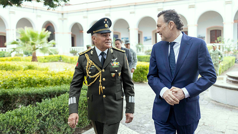 Reconoce Gobernador al Ejército Mexicano por su labor en la defensa de Querétaro 