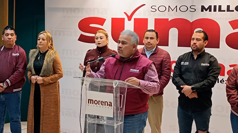 Morena confiado de ir juntos con PT en el 2027 por gubernatura de Michoacán 