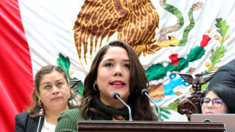 Xóchitl Ruiz propone reforma para fortalecer sistema de seguridad y dar certeza a las y los ciudadanos y elementos de Michoacán 