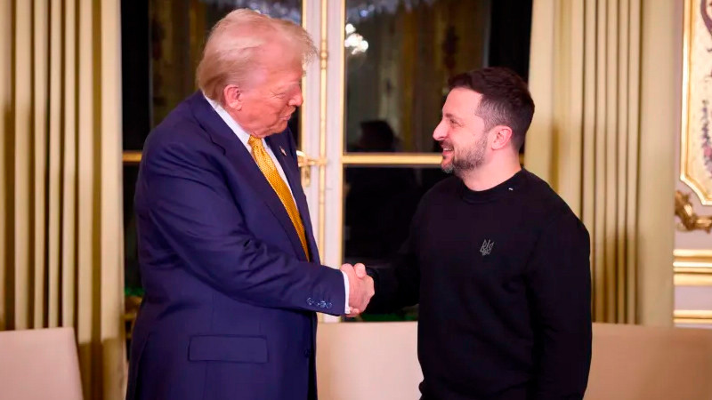Presencia de Zelensky en negociaciones de paz con Rusia no es esencial, asevera Trump 