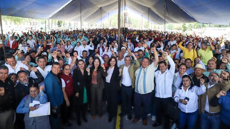 Reconocen sindicatos michoacanos el papel de las mujeres en el ámbito laboral 