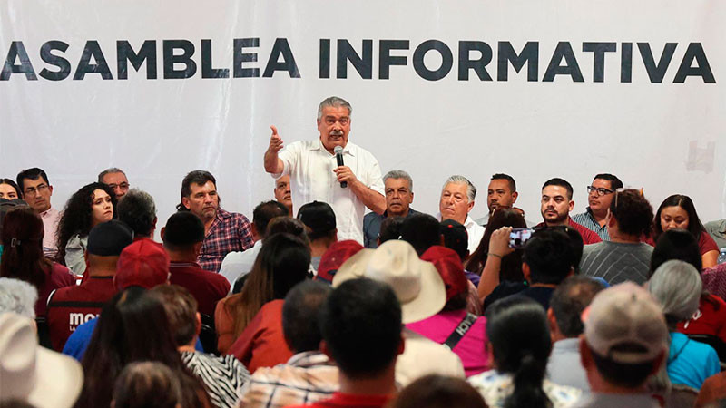 Morón, firme en creación de leyes por el beneficio de Michoacán 