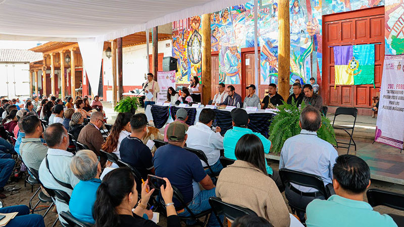 El IEM y comunidades indígenas realizan 2° foro sobre Autogobierno y Presupuesto Directo 