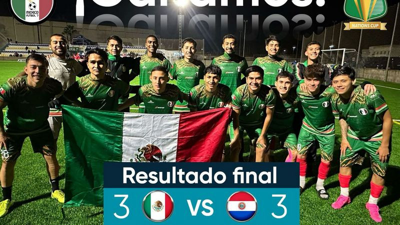 Con jugadores morelianos, se corona en España la Selección Mexicana de Fútbol 7 