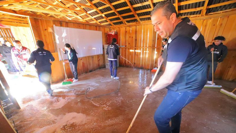Más de 850 instituciones rehabilitadas con Échale una Mano a las Escuelas: JC Barragán 