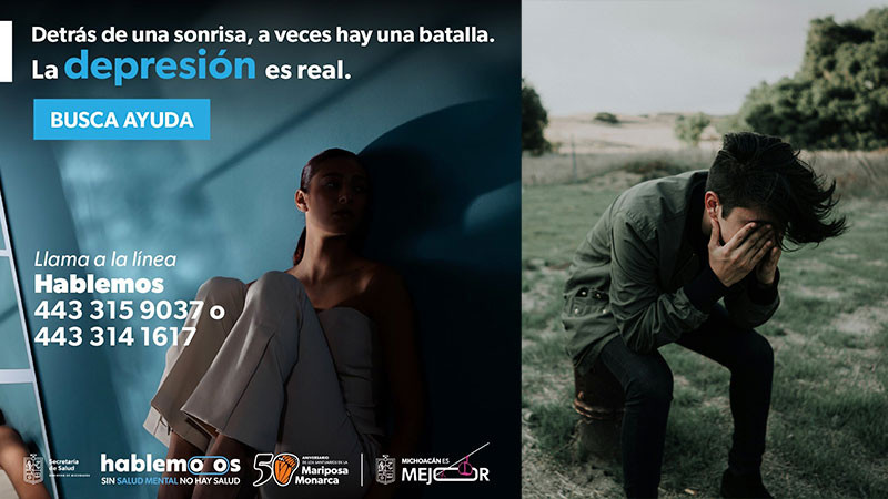 Disponible las 24 horas la línea de atención a la salud mental: sector salud de Michoacán 