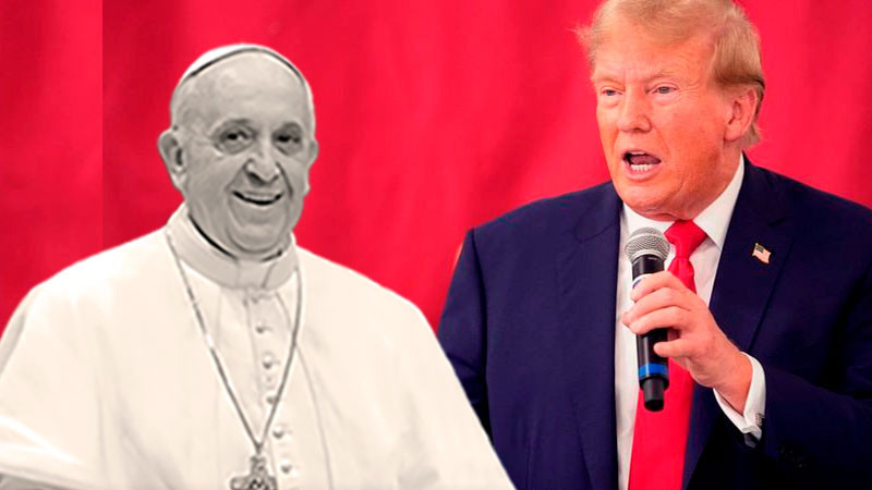 Trump desea pronta recuperación al papa Francisco 
