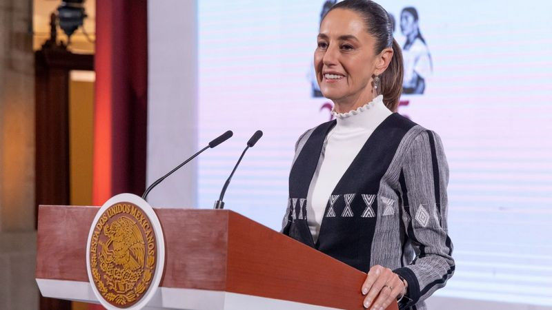 Claudia Sheinbaum destaca reducción de 28.7% en promedio diario de asesinatos entre 2018 y 2025 