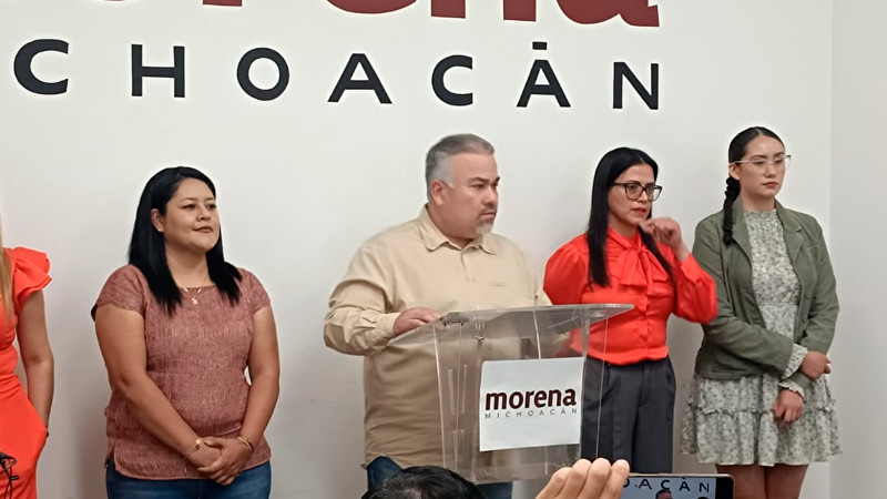 "Sano" que candidatos al Poder Judicial dejen sus cargos: Morena Michoacán  