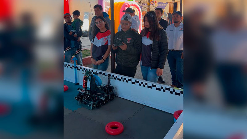 Cecytem Lagunillas estará presente en el Mundial de Robótica en Dallas 