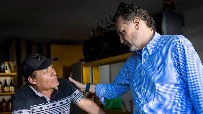 Lleva Mauricio Kuri obras para mejorar la movilidad en Lomas de Casa Blanca 