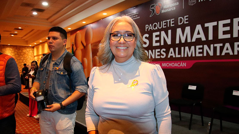 Emma Rivera respalda reformas para garantizar obligaciones alimentarias 